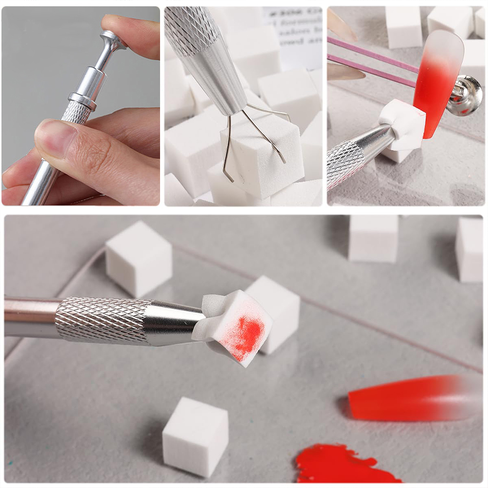 LULAA Nail Art Sponge DIY Grad - Nail Art One Piece 评论和价格