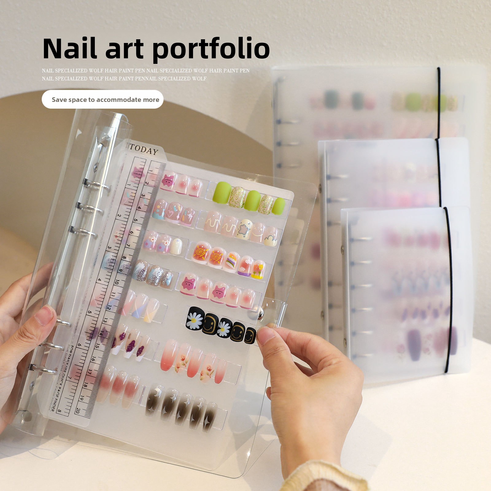 Nail Art Piece Storage Book La - Nail Art One Piece 评论和价格