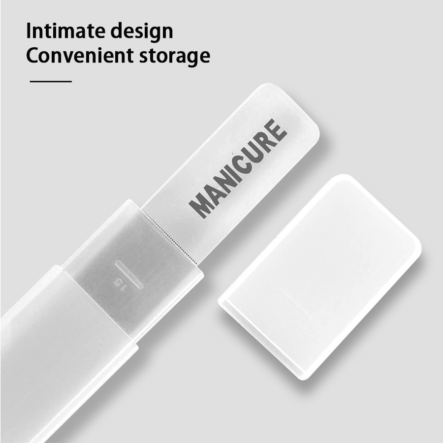 Nano Glass Nail File Transpare - Nail Art Glossy 评论和价格