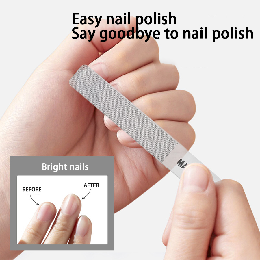 Nano Glass Nail File Transpare - Nail Art Glossy 评论和价格
