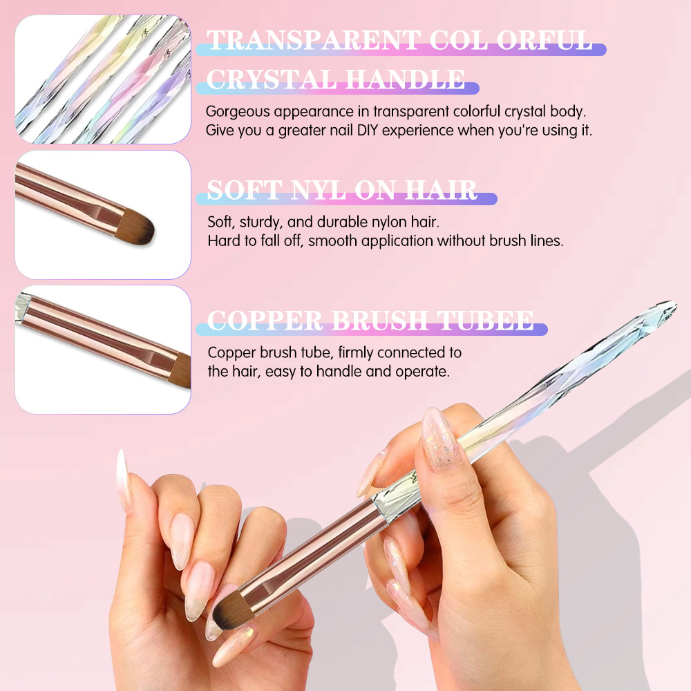 Nail Brush for Nail Art Design - Nail Art Navy 评论和价格