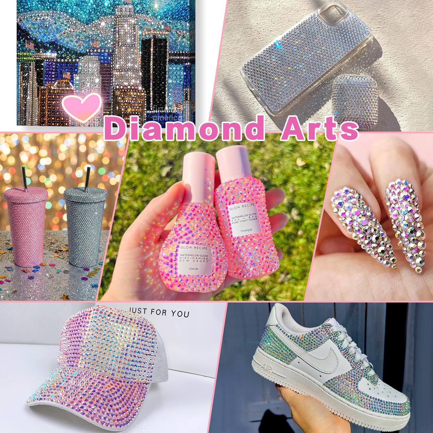 42 Colors Resin Jelly Rhinesto - Rhinestone Nail Gem 评论和价格