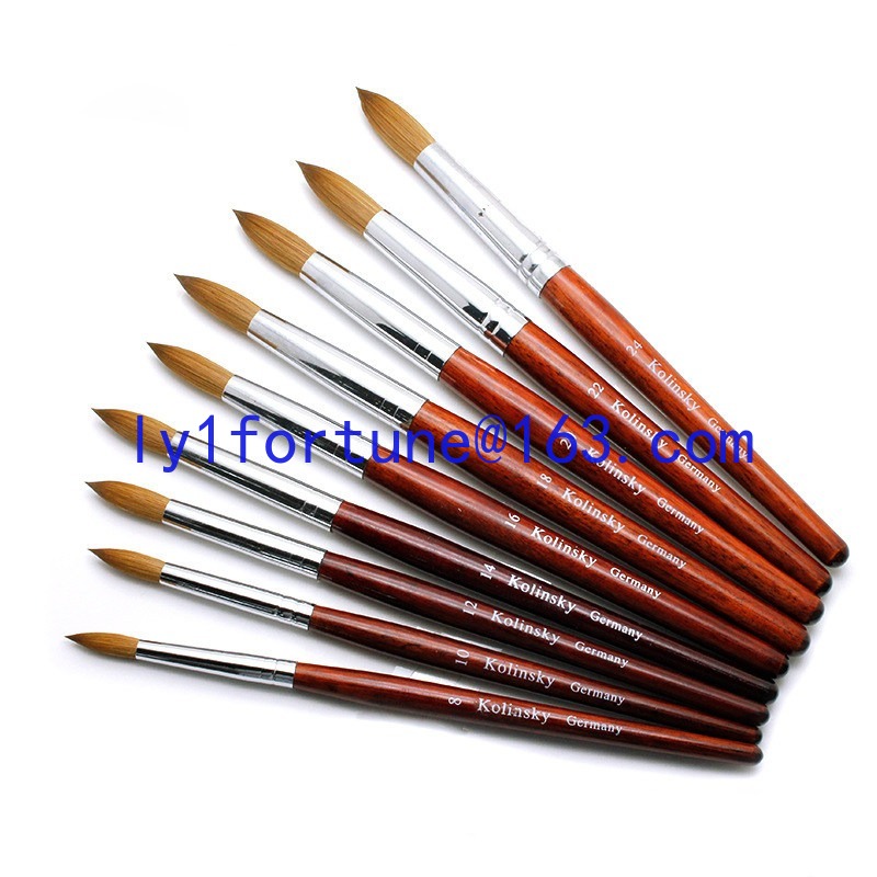 For Nail Art Tools Brushes Mah - Nail Art Mahogany 评论和价格