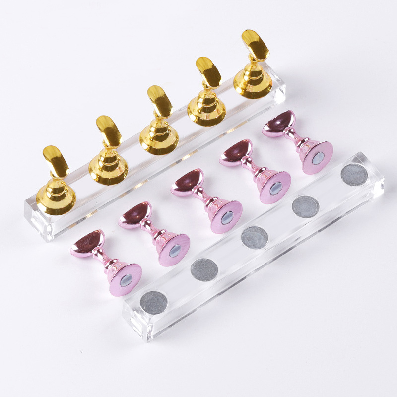 5/30pcs/Set Magnetic Nail Hold - Nail Art Navy 评论和价格