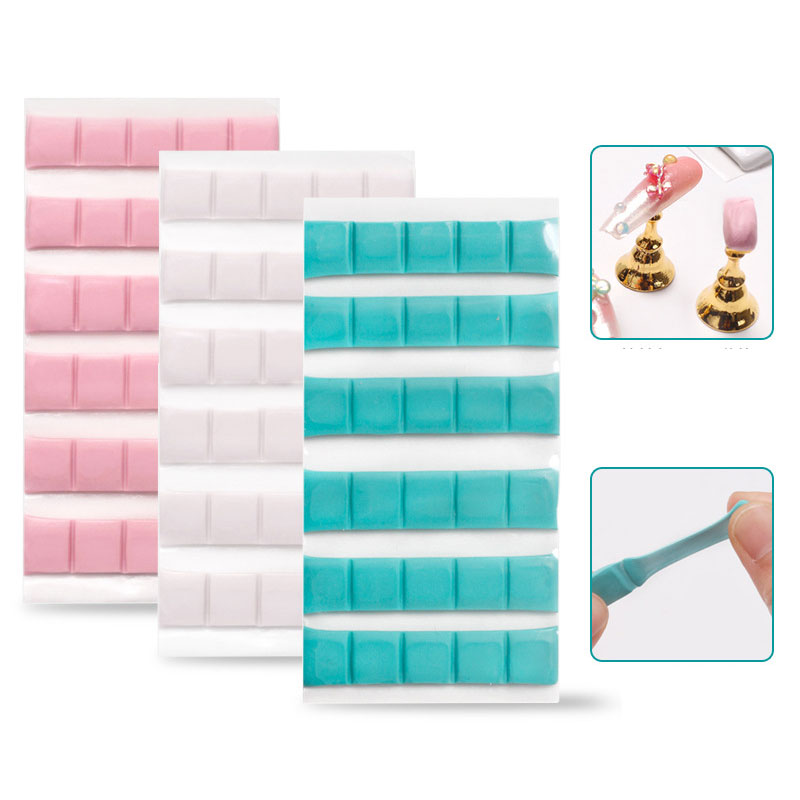 1 Pack Nail Adhesive Glue Clay - Nail Art Navy 评论和价格