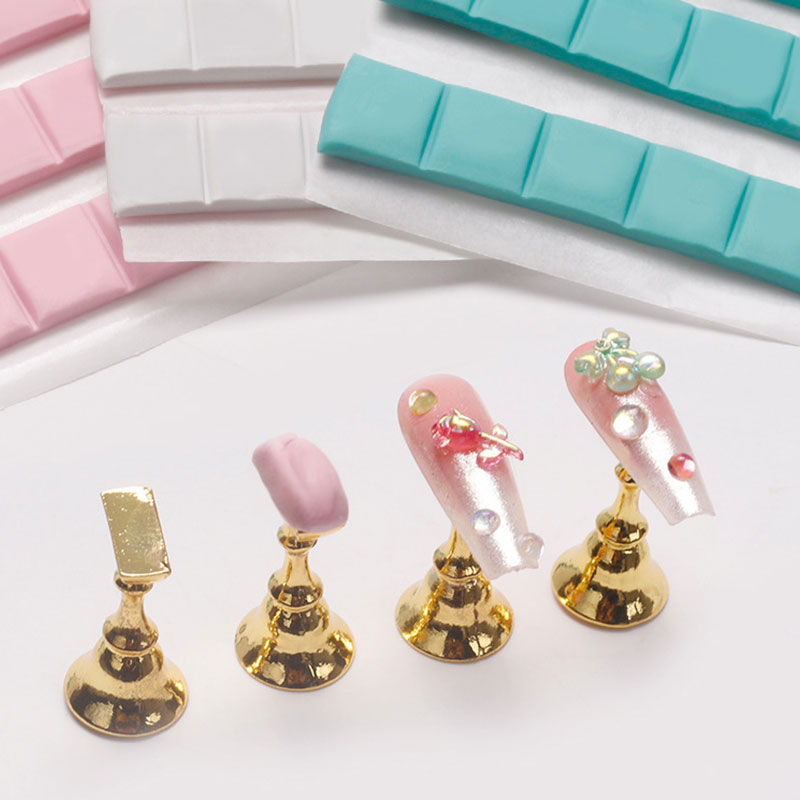 1 Pack Nail Adhesive Glue Clay - Nail Art Navy 评论和价格