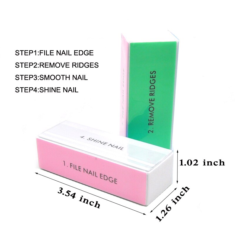 5pcs  Colorful Buffing Block 4 - Nail Art Glossy 评论和价格