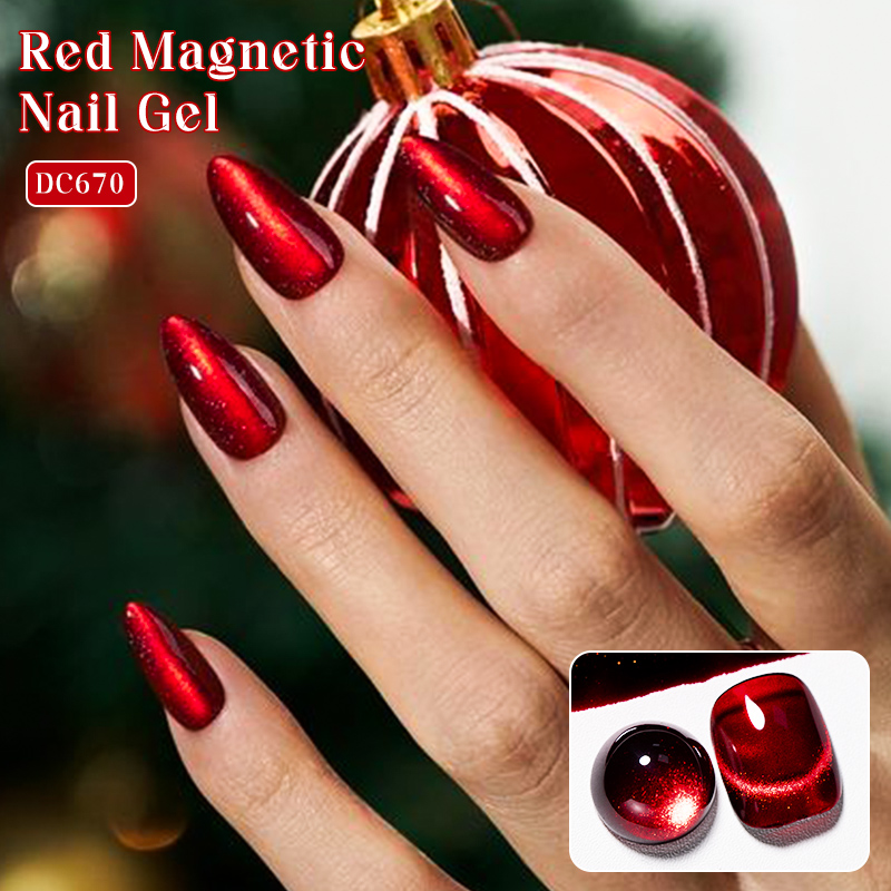 Mtssii 7ML Wine Red Cat Magnet - Nail Art Red Wine Cat Eye 评论和价格