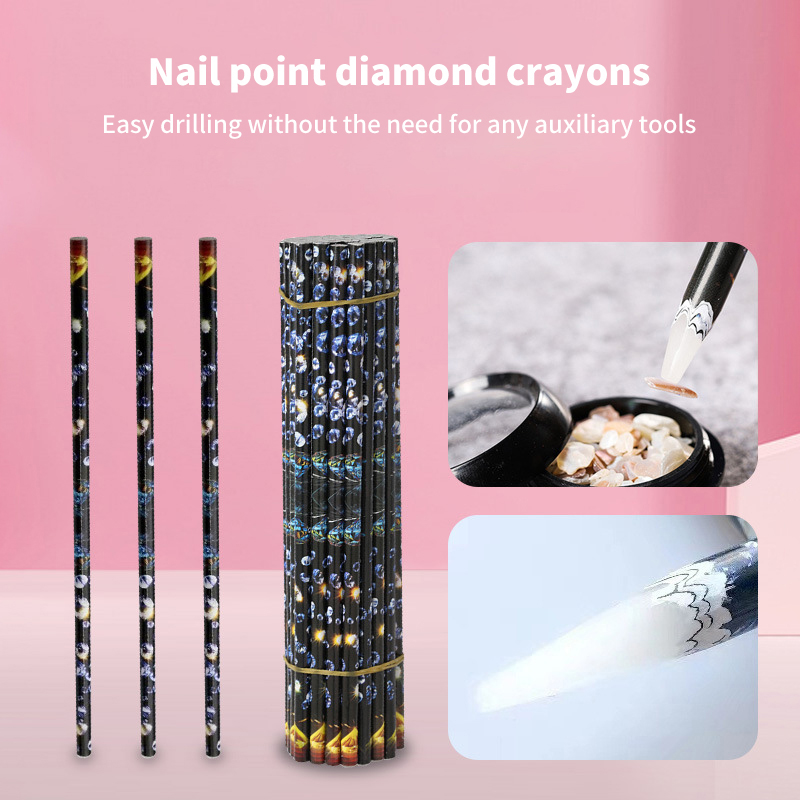1pcs Crayon Wax Dotting Pen Pe - Rhinestone Nail Gem 评论和价格