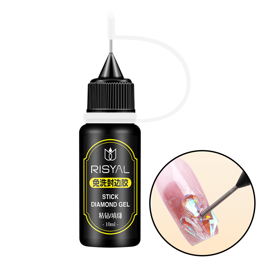 Nail Rhinestone Glue，3D Gel St - Rhinestone Nail Gem 评论和价格