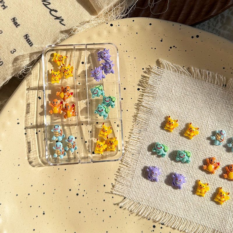 Pokemon nail art accessories,  - Nail Art Nail Art 评论和价格