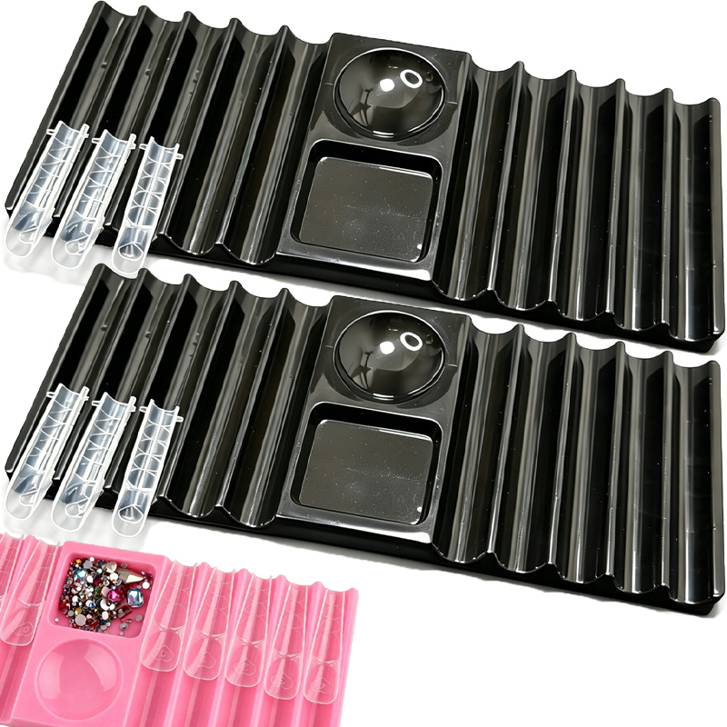 Reusable Nail Art Palette with - Nail Art Vector 评论和价格