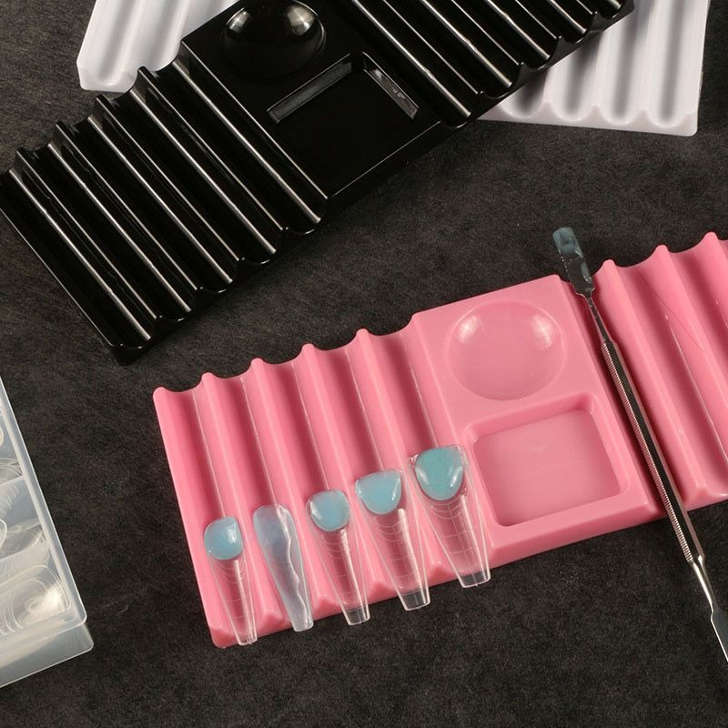 Reusable Nail Art Palette with - Nail Art Vector 评论和价格