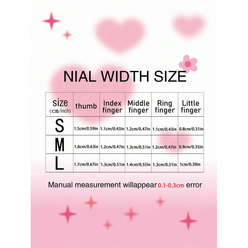 10pcs Black French False Nails - Nail Art Glossy 评论和价格