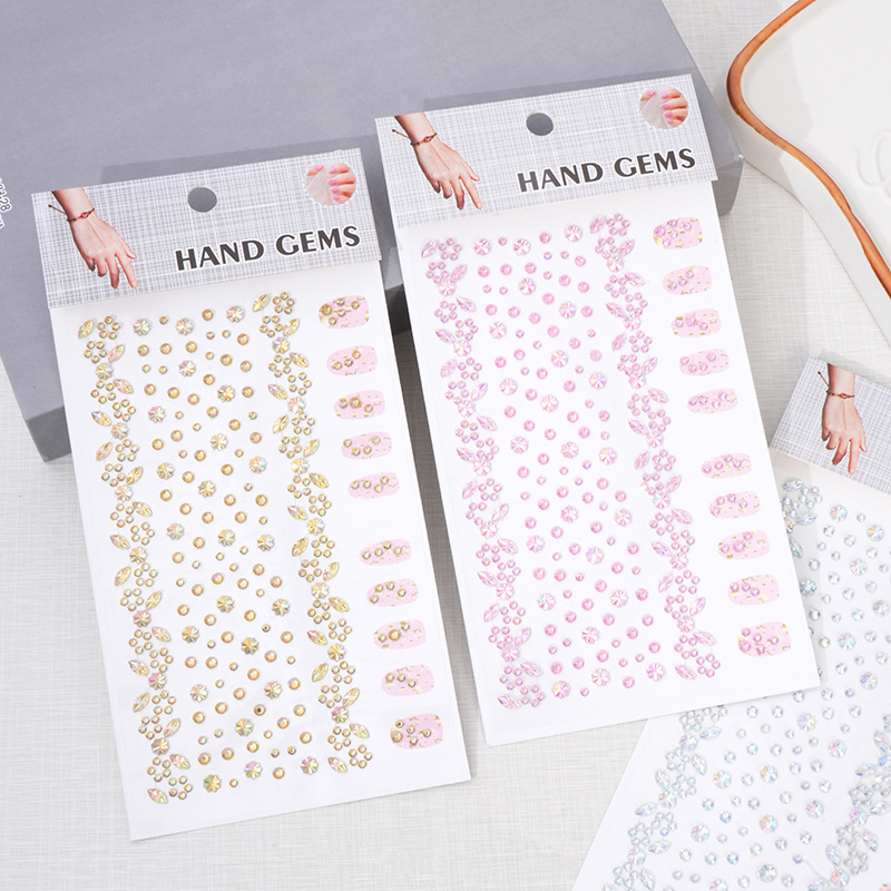 Nail Bracelet Rhinestone Stick - Rhinestone Nail Gem 评论和价格
