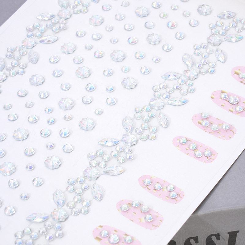 Nail Bracelet Rhinestone Stick - Rhinestone Nail Gem 评论和价格