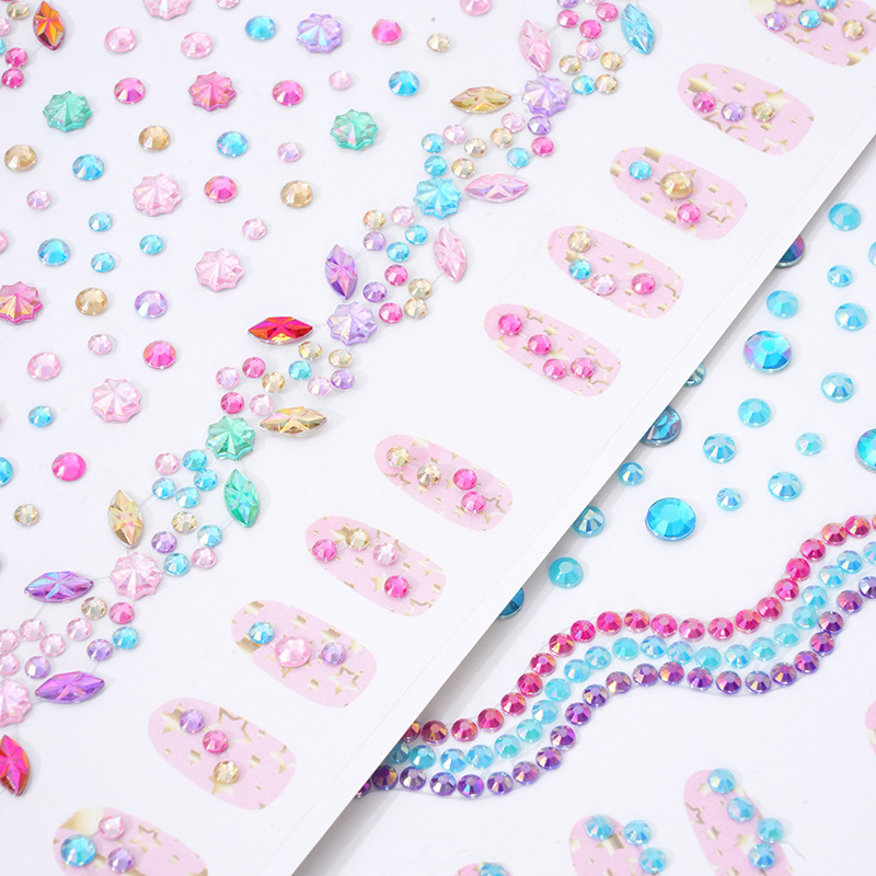 Nail Bracelet Rhinestone Stick - Rhinestone Nail Gem 评论和价格