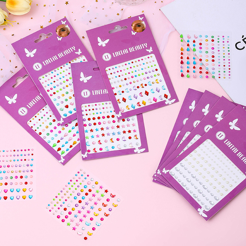 Hot Selling Face Gems Stickers - Rhinestone Nail Gem 评论和价格