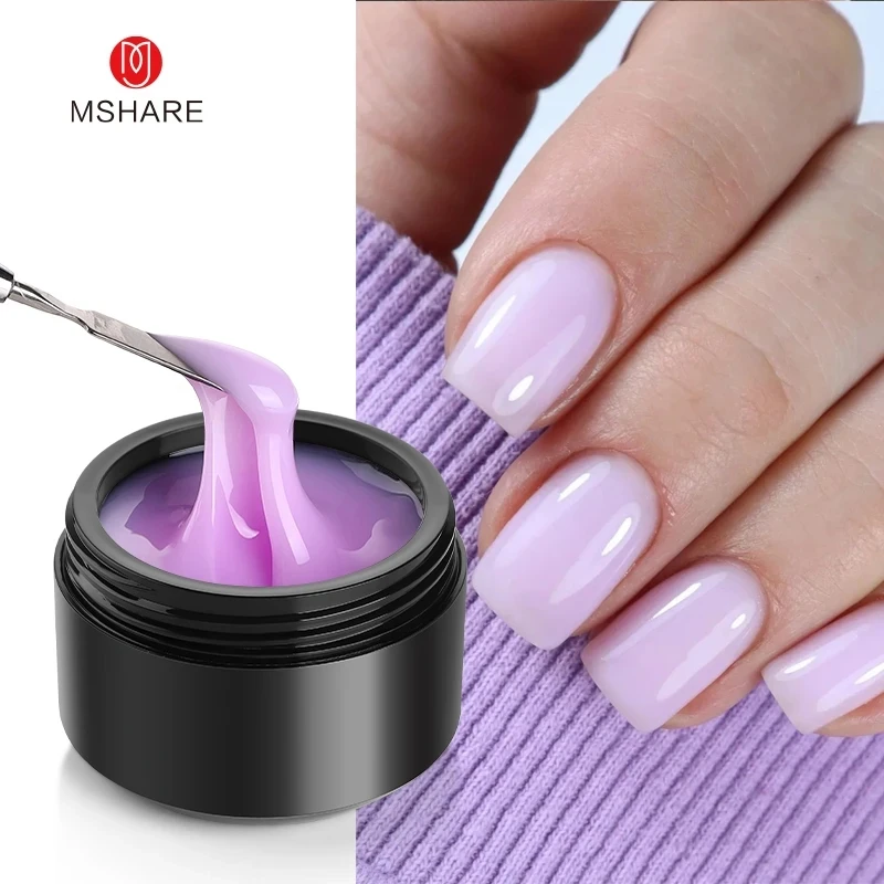 MSHARE Purple Lilac Builder Ex - Nail Art Lilac 评论和价格