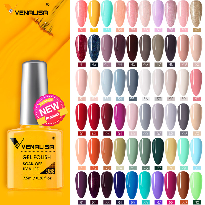 Venalisa 7.5ml Nail Gel Polish - Nail Art One Piece 评论和价格